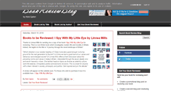 Desktop Screenshot of bookreviewblog.co.uk